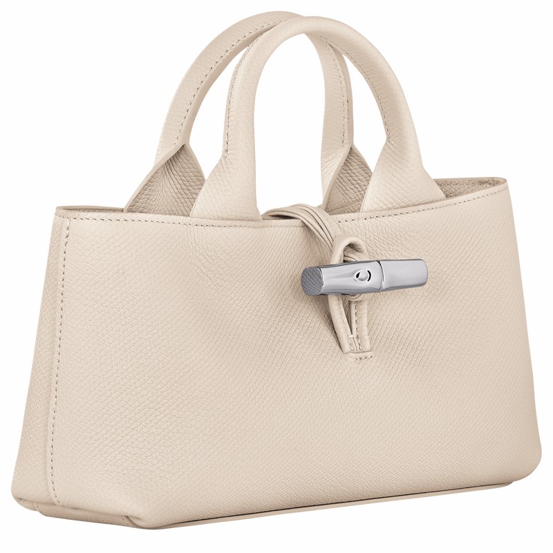 Longchamp Le Roseau S Handtas Dames Wit Uitverkoop | 10280HFP555