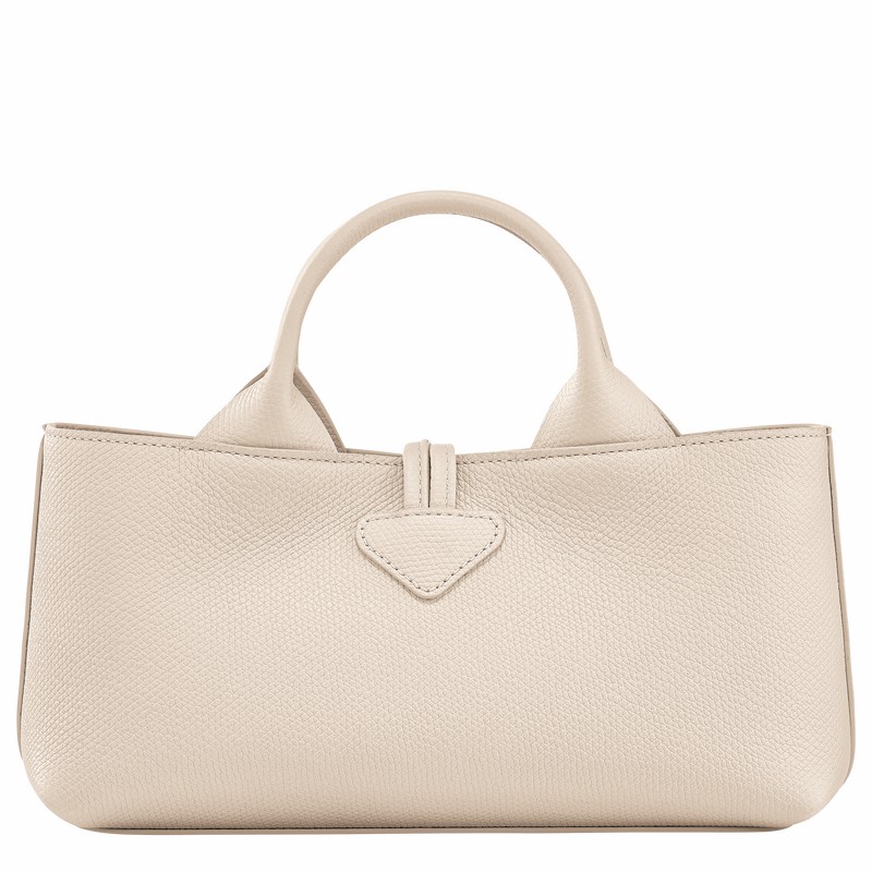 Longchamp Le Roseau S Handtas Dames Wit Uitverkoop | 10280HFP555