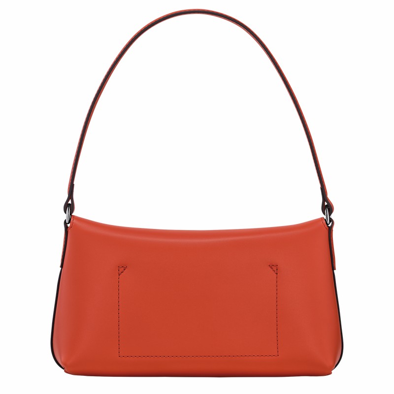 Longchamp Le Roseau S Hobo Tas Dames Oranje Uitverkoop | 10230HCL685