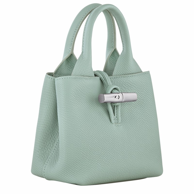 Longchamp Le Roseau XS Handtas Dames Celadon Uitverkoop | 10278HFP282