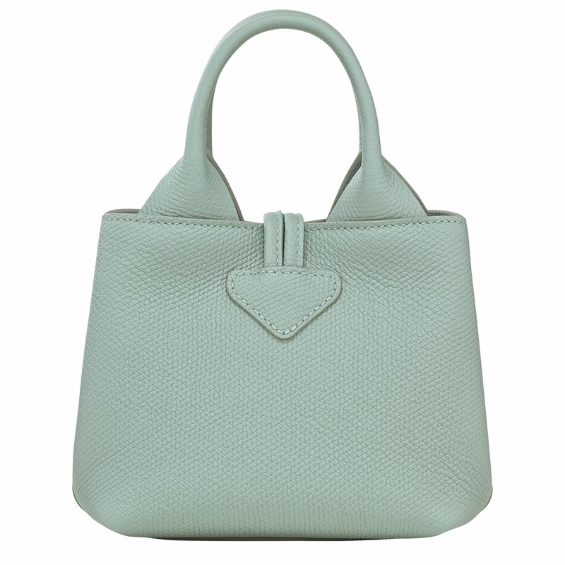 Longchamp Le Roseau XS Handtas Dames Celadon Uitverkoop | 10278HFP282