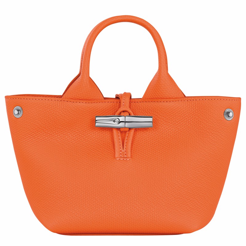 Longchamp Le Roseau XS Handtas Dames Oranje Uitverkoop | 10278HFP017