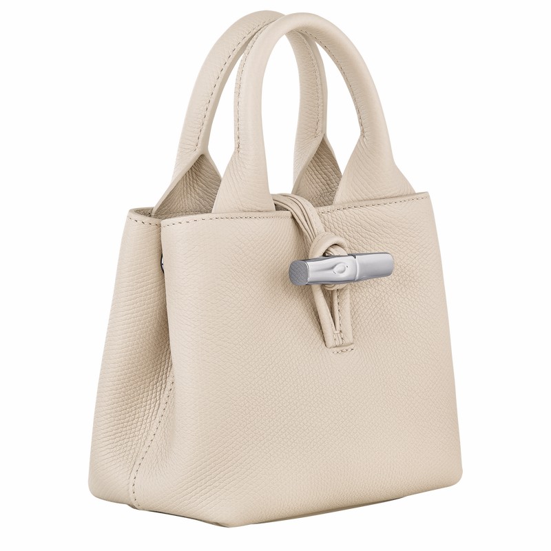 Longchamp Le Roseau XS Handtas Dames Wit Uitverkoop | 10278HFP555