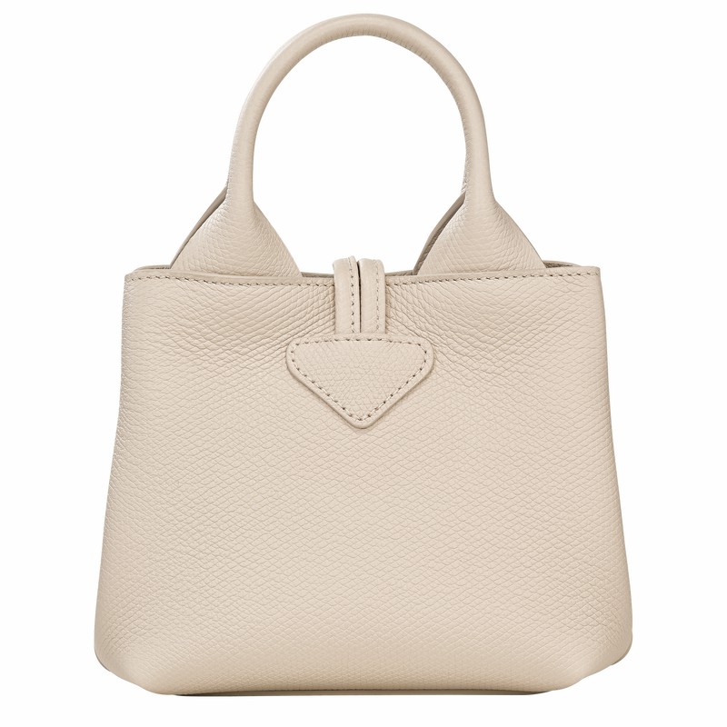 Longchamp Le Roseau XS Handtas Dames Wit Uitverkoop | 10278HFP555