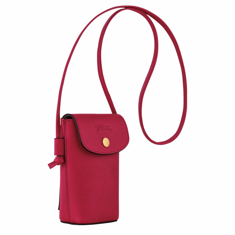 Longchamp ÉPURE Hoesje Dames Fuchsie Uitverkoop | 34193HYZJ13