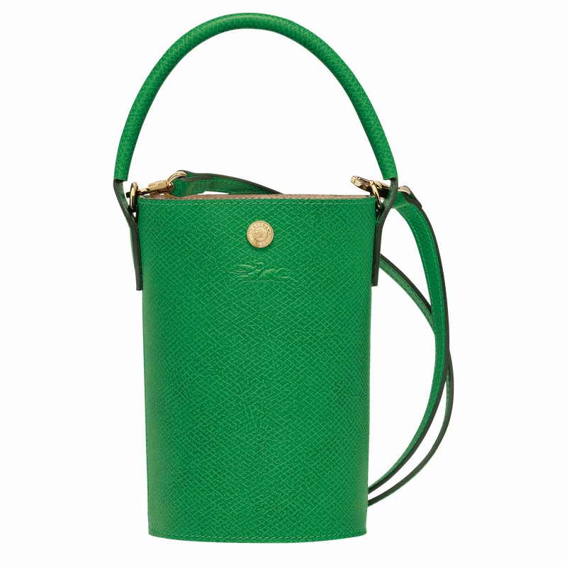 Longchamp ÉPURE XS Crossbodytassen Dames Groen Uitverkoop | 10213HYZ129