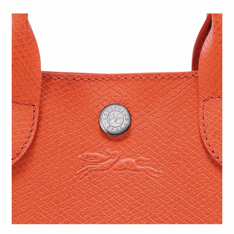 Longchamp ÉPURE XS Tote Tassen Dames Oranje Uitverkoop | 10269HFH317