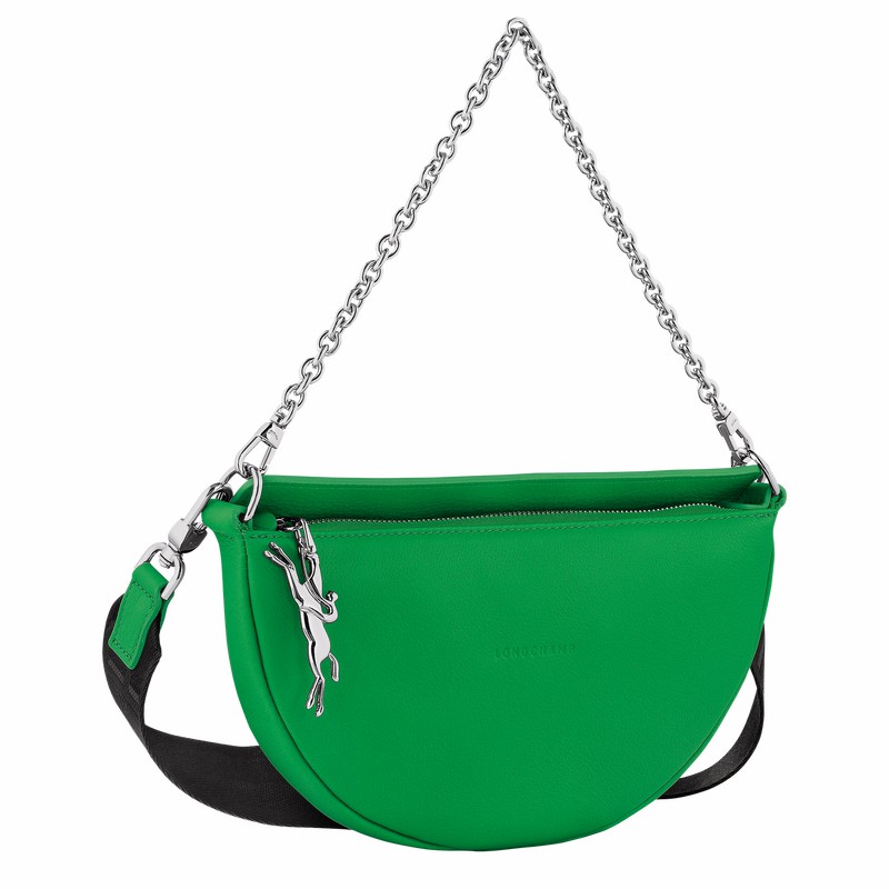 Longchamp Smile S Crossbodytassen Dames Groen Uitverkoop | 10224HDS531