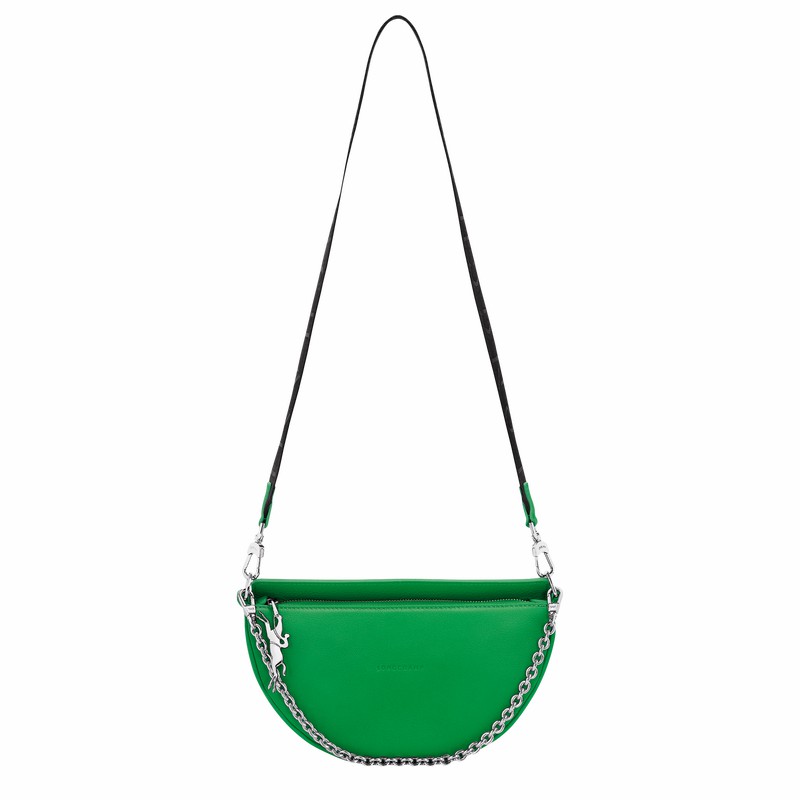 Longchamp Smile S Crossbodytassen Dames Groen Uitverkoop | 10224HDS531