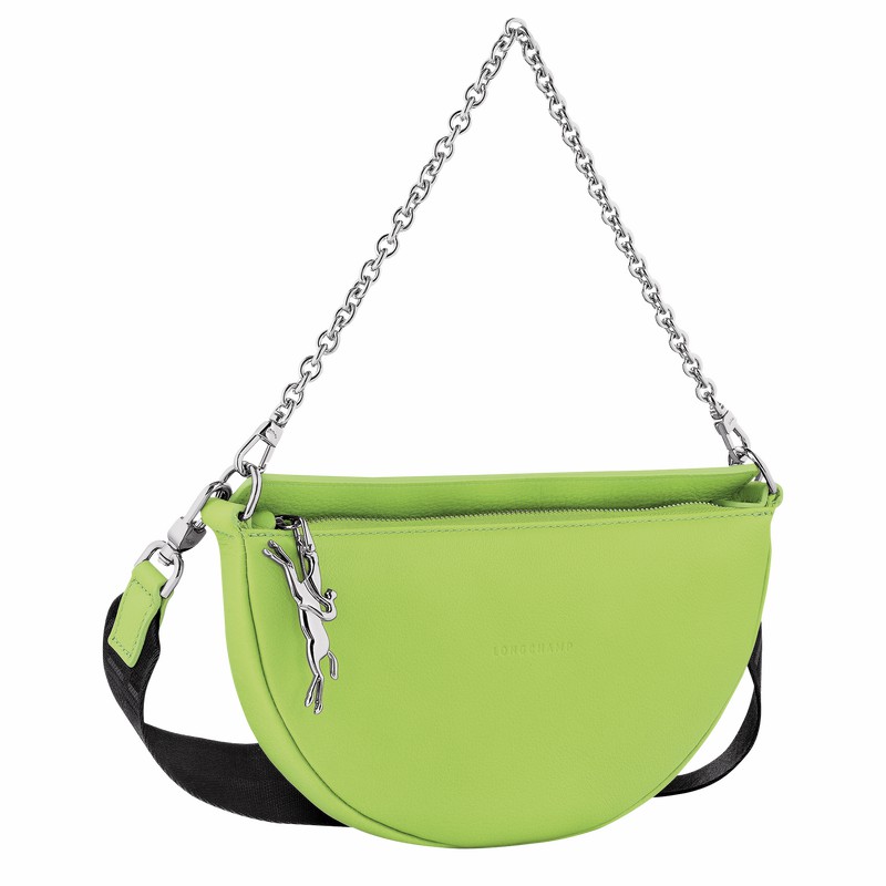 Longchamp Smile S Crossbodytassen Dames Groen Uitverkoop | 10224HDS355