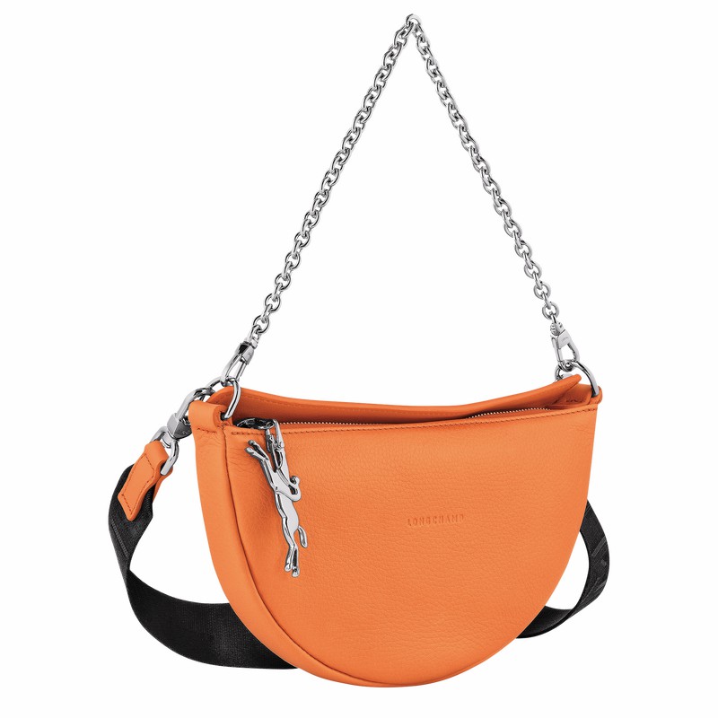 Longchamp Smile S Crossbodytassen Dames Oranje Uitverkoop | 10224HDS217