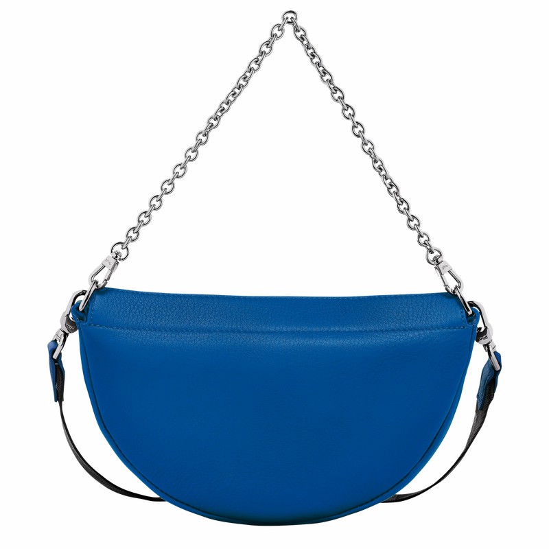 Longchamp Smile S Crossbodytassen Dames Blauw Uitverkoop | 10224HDSI17