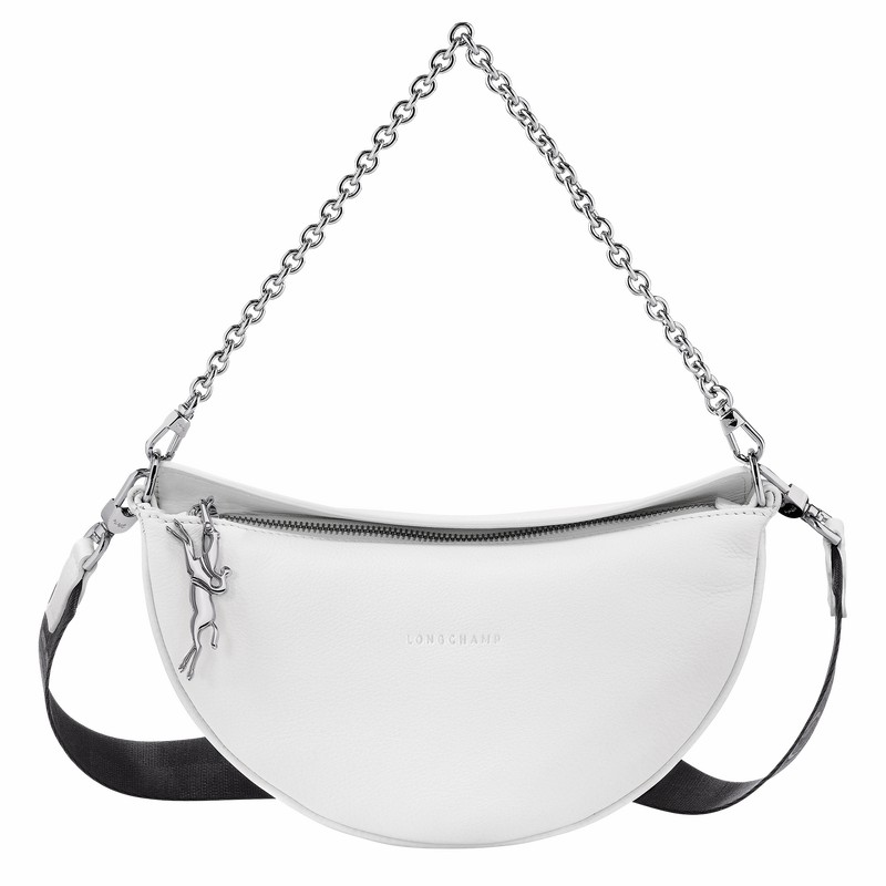 Longchamp Smile S Crossbodytassen Dames Wit Uitverkoop | 10224HDS007